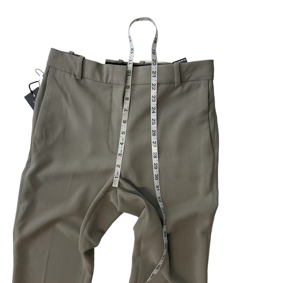 Aritzia Babaton Program/Quant Pant (size 6) High Rise Flare Olive Leaf Green - Picture 14 of 15